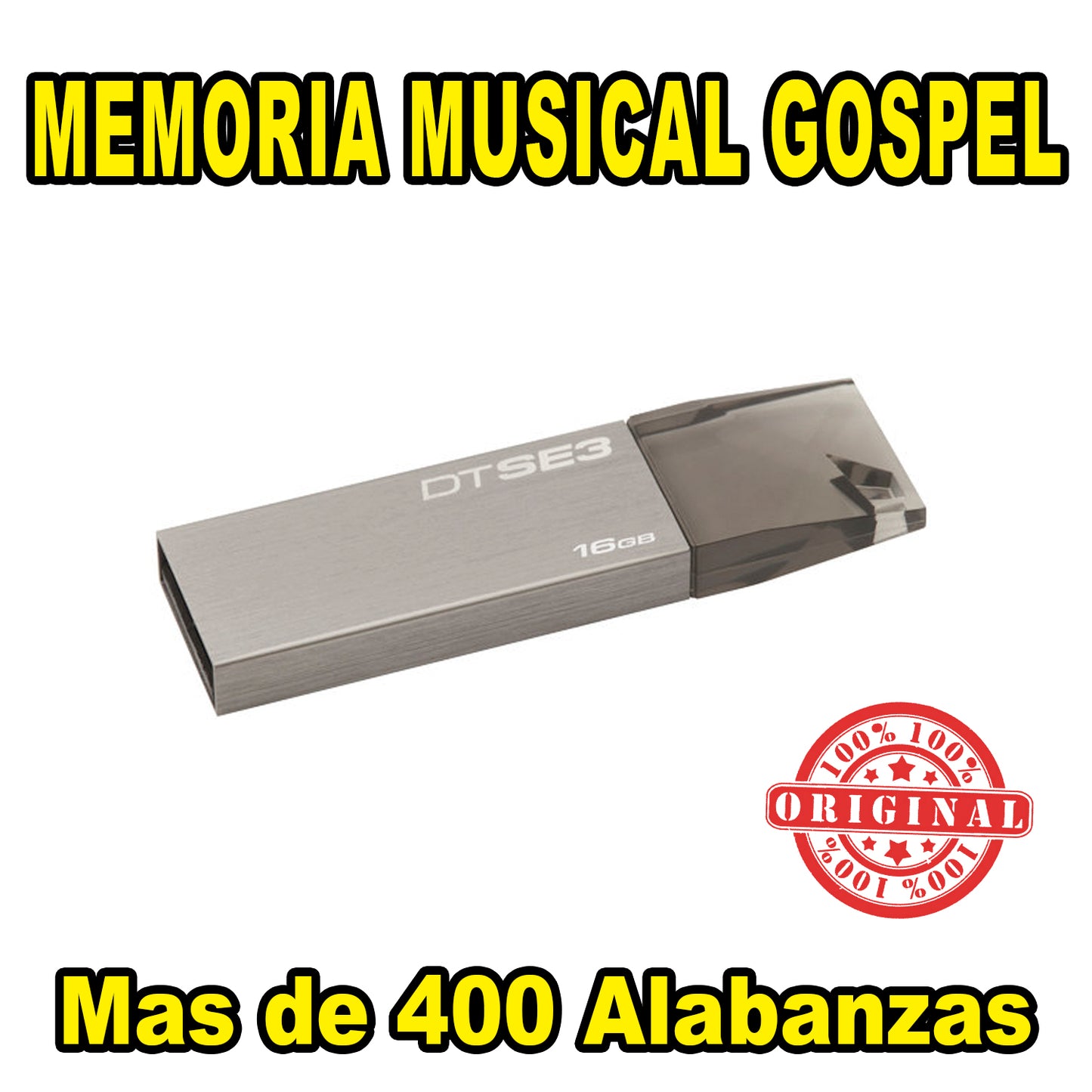OFERTA MEMORIA MUSICAL USB - GOSPEL MUSICA CRISTIANA